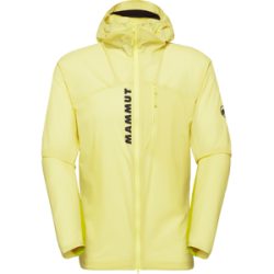 Mammut Ultraleichter, atmungsaktiver Windbreaker Aenergy WB Hooded Jacket Men Gelb XL