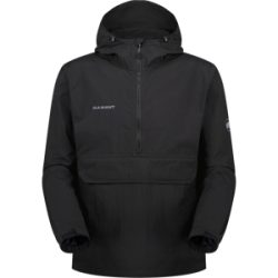 Mammut Vielseitiger Anorak für Outdoor- und City-Abenteuer Hiking WB Hooded Anorak Schwarz L