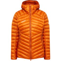 Mammut Funktionale Performance-Daunenjacke für das ganze Jahr Broad Peak IN Hooded Jacket Women Brown S