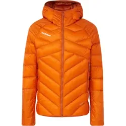 Mammut Sehr leichte Daunenjacke für alpine Bedingungen Taiss IN Hooded Jacket Men Brown M