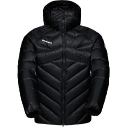 Mammut Sehr leichte Daunenjacke für alpine Bedingungen Taiss IN Hooded Jacket Men Schwarz XL