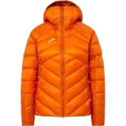 Mammut Sehr leichte Daunenjacke für alpine Bedingungen Taiss IN Hooded Jacket Women Brown M