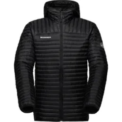 Mammut Vielseitige Daunenjacke für die Berge Broad Peak Light IN Hooded Jacket Men Schwarz 3XL