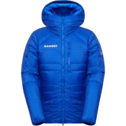 Mammut Extrawarme, strapazierfähige Daunen-Sicherungsjacke Eiger Nordwand Advanced Down IN Hooded Jacket Men Blau XL
