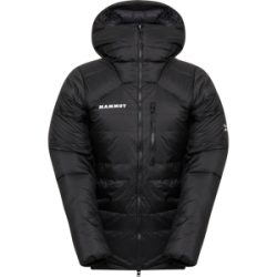 Mammut Extrawarme, strapazierfähige Daunen-Sicherungsjacke Eiger Nordwand Advanced Down IN Hooded Jacket Women Schwarz XL
