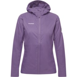 Mammut Leichte Hybrid-Isolationsjacke Rime Light IN Hybrid Hooded Jacket Women Lila L