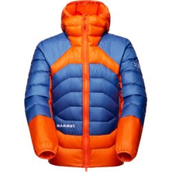 Mammut Vielseitige, leichte Daunen-Isolationsjacke Eiger Nordwand Light Down IN Hooded Jacket Men Orange M