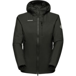 Mammut Isolationsjacke für verschiedene Sportarten Rime IN Hooded Jacket Women Schwarz XL