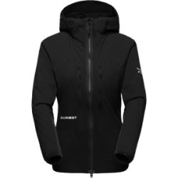 Mammut Vielseitige, atmungsaktive Isolationsjacke Eiger Nordwand IN Flex Air Hooded Jacket Women Schwarz S
