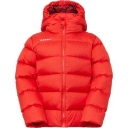 Mammut Alltagstaugliche Steppjacke mit Daunenisolierung Waymarker IN Hooded Jacket Rot 128