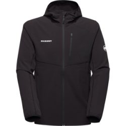 Mammut Federleichter Midlayer für Bergsport-Allrounder Madris Light ML Hooded Jacket Men Schwarz 3XL