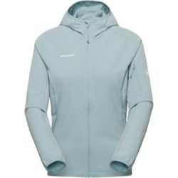 Mammut Federleichter Midlayer für Bergsport-Allrounder Madris Light ML Hooded Jacket Women Blau XS