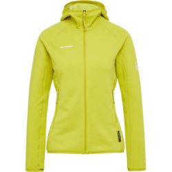 Mammut Die etwas andere Fleecejacke Aconcagua ML Hooded Jacket Women Gelb S