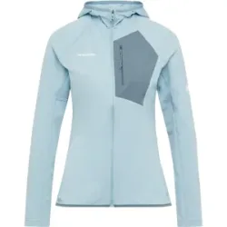 Mammut Unser leichtester Midlayer mit Kapuze Aenergy Light ML Hooded Jacket Women Blau XS