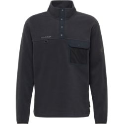 Mammut Vielseitiges Outdoor-Fleeceoberteil Moonstone Light ML Hybrid Pull Schwarz S