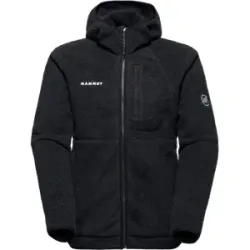 Mammut Warme Sherpa-Fleecejacke für den Alltag Falera Pro ML Hooded Jacket Men Schwarz S