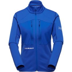 Mammut Strapazierfähige, atmungsaktive Midlayer-Bergjacke Eiger Nordwand Advanced ML Jacket Women Blau L