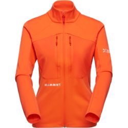 Mammut Strapazierfähige, atmungsaktive Midlayer-Bergjacke Eiger Nordwand Advanced ML Jacket Women Orange M