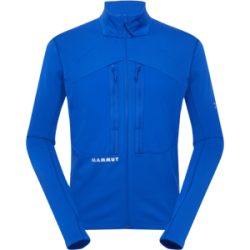 Mammut Strapazierfähige, atmungsaktive Midlayer-Bergjacke Eiger Nordwand Advanced ML Jacket Men Blau L