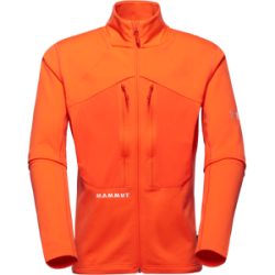 Mammut Strapazierfähige, atmungsaktive Midlayer-Bergjacke Eiger Nordwand Advanced ML Jacket Men Orange S