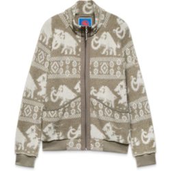 Mammut Fleecejacke aus Merinowolle im Vintage-Stil x Cabourn Direttissima Wool ML Jacket Brown XXL