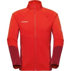 Mammut Warmer, schnelltrocknender Performance-Midlayer Taiss ML Jacket Men Rot XL