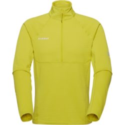 Mammut Warmer Performance-Midlayer mit Halbreissverschluss Taiss ML Half Zip Pull Men Gelb L