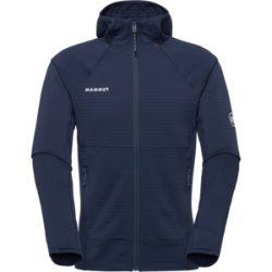 Mammut Warmer, schnelltrocknender Performance-Midlayer mit Kapuze Taiss ML Hooded Jacket Men Blau S
