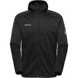 Mammut Multifunktionale Midlayer-Jacke mit Kapuze Crag ML Hooded Jacket Men Schwarz XL