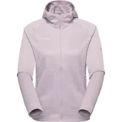 Mammut Multifunktionale Midlayer-Jacke mit Kapuze Crag ML Hooded Jacket Women Lila S