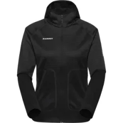 Mammut Multifunktionale Midlayer-Jacke mit Kapuze Crag ML Hooded Jacket Women Schwarz S