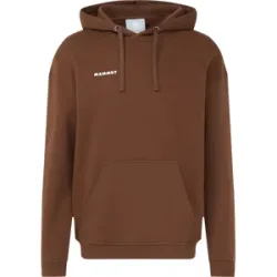 Mammut Baumwoll-Hoodie für jeden Tag Base ML Hoody Men Mini Logo Brown XXL