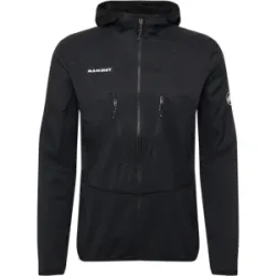 Mammut Leichter, wärmeregulierender Midlayer für Skitouren Aenergy ML Hybrid Hooded Jacket Men Schwarz XL