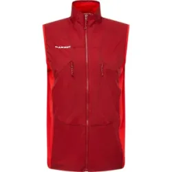 Mammut Leichte, wärmeregulierende Weste für Skitouren Aenergy ML Hybrid Vest Men Rot XL