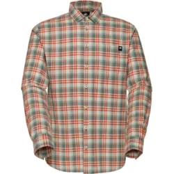 Mammut Atmungsaktives langärmliges Hanffaserhemd Trovat Summer Longsleeve Shirt Men Grau XXL