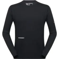 Mammut Schnelltrocknender Longsleeve für die Berge Eiger Nordwand FL Longsleeve Men Schwarz M