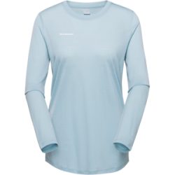 Mammut 100 % natürliches Performance-Shirt Tree Wool FL Longsleeve Women Blau XL