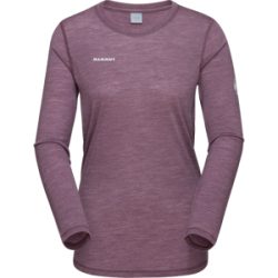 Mammut 100 % natürliches Performance-Shirt Tree Wool FL Longsleeve Women Lila XXL
