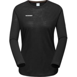 Mammut 100 % natürliches Performance-Shirt Tree Wool FL Longsleeve Women Schwarz L