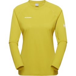 Mammut Vielseitiges, atmungsaktives Funktionsoberteil Ducan FL Longsleeve Women Gelb M