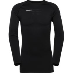 Mammut Nahtloser, langärmeliger Baselayer All-Mountain Seamless BL Longsleeve Mid Men Schwarz M