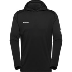 Mammut Leichter Kapuzenpulli mit integriertem Sonnenschutz Selun FL Sun Hoody Men Schwarz L