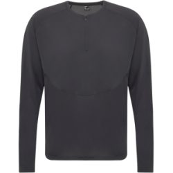 Mammut Performance-Baselayer mit Halbreissverschluss Hiking Patrol x Light FL Half Zip Longsleeve T-Shirt Schwarz L