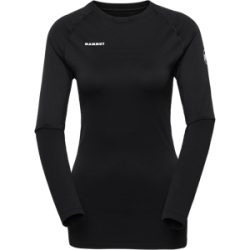 Mammut Nahtloser, langärmeliger Baselayer All-Mountain Seamless BL Longsleeve Mid Women Schwarz XL
