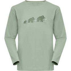 Mammut Alltagstaugliches Langarmshirt Core Longsleeve Logo Grün 116