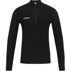 Mammut Vielseitiges Thermo-Langarmshirt mit Wolle Tree Wool Thermal FL Half Zip Longsleeve Men Schwarz M