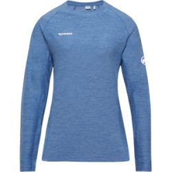 Mammut Vielseitiges Thermo-Langarmshirt mit Wolle Tree Wool Thermal FL Longsleeve Women Blau L