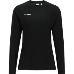 Mammut Vielseitiges Thermo-Langarmshirt mit Wolle Tree Wool Thermal FL Longsleeve Women Schwarz XL