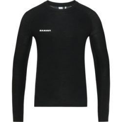 Mammut Vielseitiges Thermo-Langarmshirt mit Wolle Tree Wool Thermal FL Longsleeve Men Schwarz L