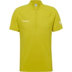Mammut Atmungsaktives Funktionsshirt mit Halbreissverschluss Ducan FL Half Zip T-Shirt Men Gelb XL